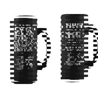 Idf Grunge I Support Israel And Its Right To Defend Itself Coffee Mug - Thegiftio UK