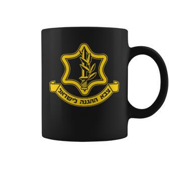 Idf Israel Defense Force Israeli Armed Forces Emblem Coffee Mug - Monsterry UK
