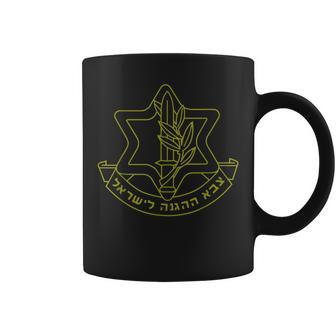 Idf Logo Israel Defense Forces Supporting Israel Coffee Mug - Thegiftio UK