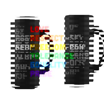 Igualdad Orgullo Gay Orgullo Lgbtq Igualdad Taza de café - Regaloses