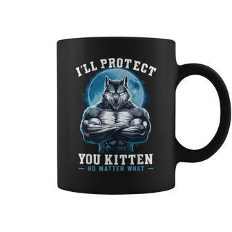 I'll Protect You Kitten No Matter What Coffee Mug - Monsterry DE