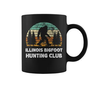 Illinois Bigfoot Hunting Club Sasquatch Fan Coffee Mug - Monsterry UK