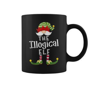 Illogical Elf Group Christmas Pajama Party Coffee Mug - Monsterry