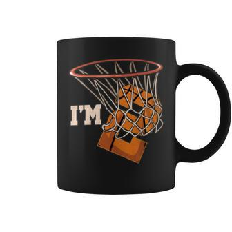 I'm 2 Basketball Theme Birthday Party Celebration 2Nd Coffee Mug - Seseable