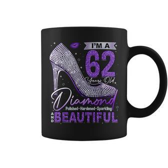 I'm A 62 Years Old Diamond 62 And Fabulous 62Nd Birthday Coffee Mug - Seseable