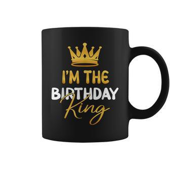 I'm The Birthday King Bday Party Idea For Him Coffee Mug | Mazezy