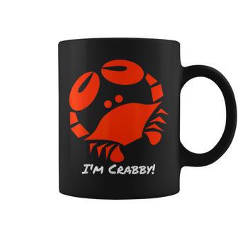 I'm Crabby Crab Pajama Coffee Mug - Monsterry DE