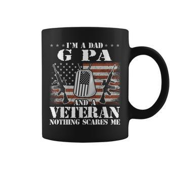 I'm A Dad G Pa And Veteran Retro Veteran's Day Coffee Mug - Monsterry