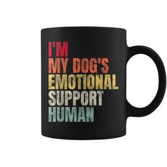 I'm My Dog's Emotional Support-Human Coffee Mug - Monsterry