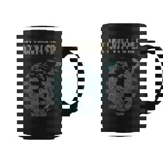I'm With Her Earth Coffee Mug - Monsterry