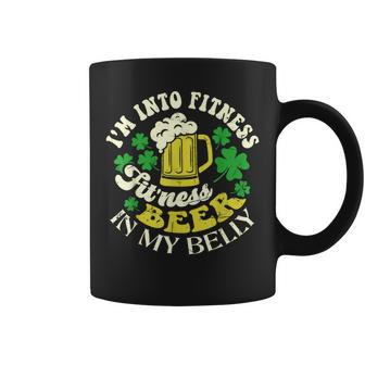 I'm Into Fitness Beer In My Belly St Patrick's Day Coffee Mug - Thegiftio UK