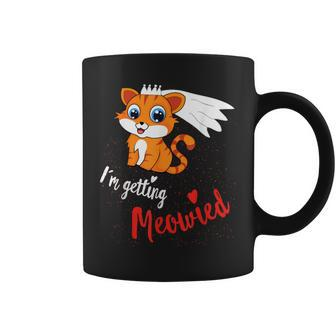 I'm Getting Meowied Bachelor Party For Cat Lover Coffee Mug | Crazezy CA