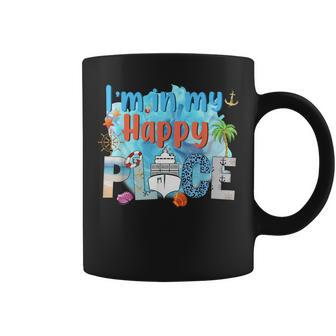 I'm In My Happy Place Cruise Lovers Coffee Mug - Thegiftio UK