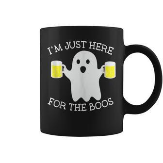 I'm Just Here For The Boss Halloween Coffee Mug | Crazezy