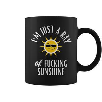 I'm Just A Ray Of Fucking Sunshine Sarcastic Coffee Mug - Monsterry UK