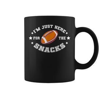 I'm Just Here For The Snacks League Fantasy Football Coffee Mug - Monsterry