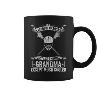 I'm A Lacrosse Grandma Just Like A Normal Except Much Cooler Coffee Mug - Monsterry