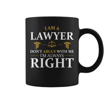 I'm A Lawyer Argue Litigator Attorney Counselor Law School Coffee Mug - Monsterry CA