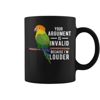 I'm Louder Caique Owner Caique Parrot Mom Coffee Mug - Monsterry