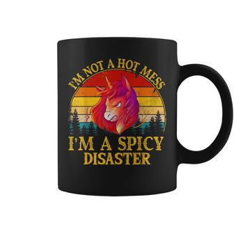 I'm Not A Hot Mess I'm A Spicy Disaster Coffee Mug - Monsterry CA