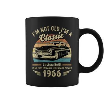 I'm Not Old I'm A Classic Born 1966 Car Graphic Birthday Coffee Mug - Monsterry CA