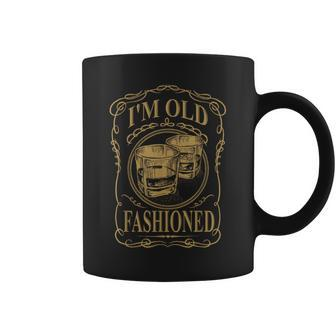 I'm Old Fashioned Whisky Cocktail T Coffee Mug - Monsterry