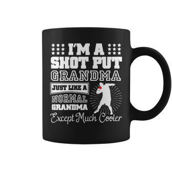 I'm A Shot Put Grandma Track Field Grandma Coffee Mug - Monsterry UK