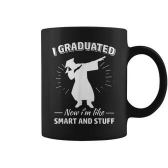 Now I'm Like Smart And Stuff Graduation Coffee Mug - Monsterry UK