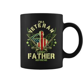 I'm A Veteran Like My Father Before Me Military Son Coffee Mug - Monsterry DE