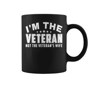 I'm The Veteran Not The Veteran's Wife Woman Coffee Mug - Monsterry AU
