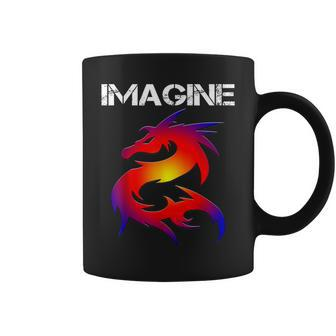 Imagine Fantasy Dragon Style Great For Coffee Mug - Monsterry DE
