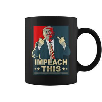 Impeach This Vote Pro President Donald Trump Republican Coffee Mug - Thegiftio UK