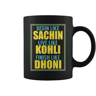 Indian Cricket Team Supporter Jersey Coffee Mug - Monsterry DE