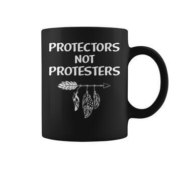 Indigenous People Native American Protectors Not Protest Coffee Mug - Monsterry DE