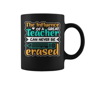 Influence Of Great Teacher Can Never Be Erased Theater Lover Coffee Mug | Mazezy