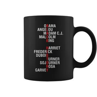 Influential Inspirational Black History Leaders Coffee Mug - Monsterry