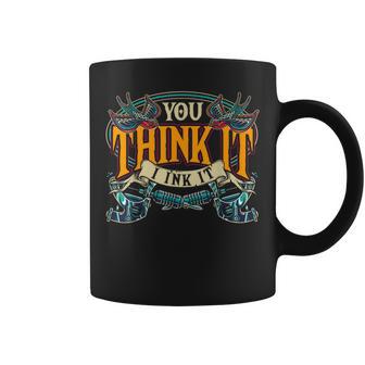 Inked Tattooer Tattoo Master Tatted Ink Artist Tattoo Coffee Mug - Monsterry CA