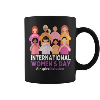 International Women's Day 2024 8 March Iwd Inspire Inclusion Coffee Mug - Seseable