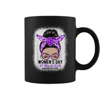 International Women's Day 8 March 2024 Inspire Inclusion Coffee Mug | Mazezy