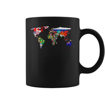 International World Flags Flag Of The Countries Of The World Coffee Mug - Monsterry DE