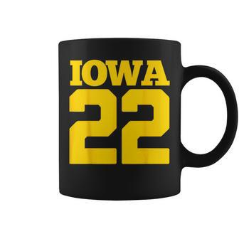 Iowa 22 Clark Front And Back Coffee Mug | Mazezy CA