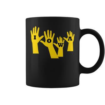 Iowa Football Iowa Waves Coffee Mug - Monsterry