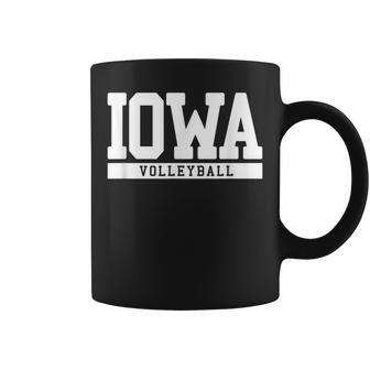 Iowa Volleyball Coffee Mug - Monsterry
