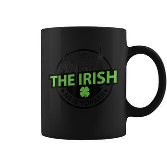 Irish New Yorker In St Patrick Coffee Mug - Monsterry