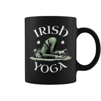 Irish Yoga Festive Green St Paddy's Day Humor Coffee Mug - Seseable
