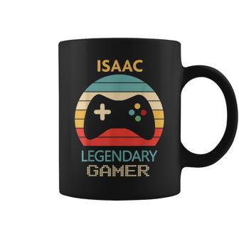Isaac Name Personalised Legendary Gamer Coffee Mug - Seseable