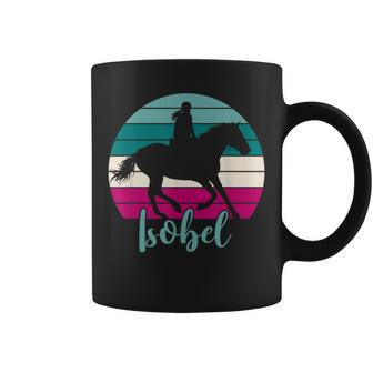 Isobel Equestrian Personalised Horse Girl Isobel Coffee Mug - Seseable