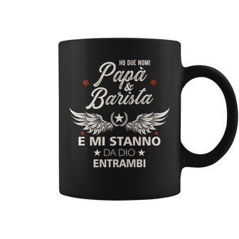Italian Dad Barista Father's Day For Italians Coffee Mug - Monsterry DE