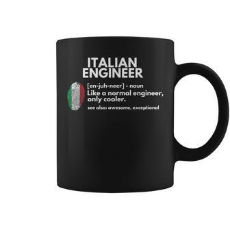 Italian Engineer Definition Italy Engineering Coffee Mug - Monsterry UK