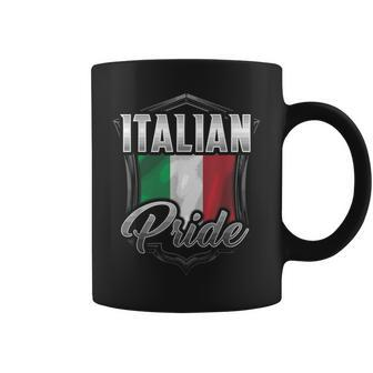 Italian Pride Dad Fathers Day Family Heritage Roots Coffee Mug - Monsterry AU